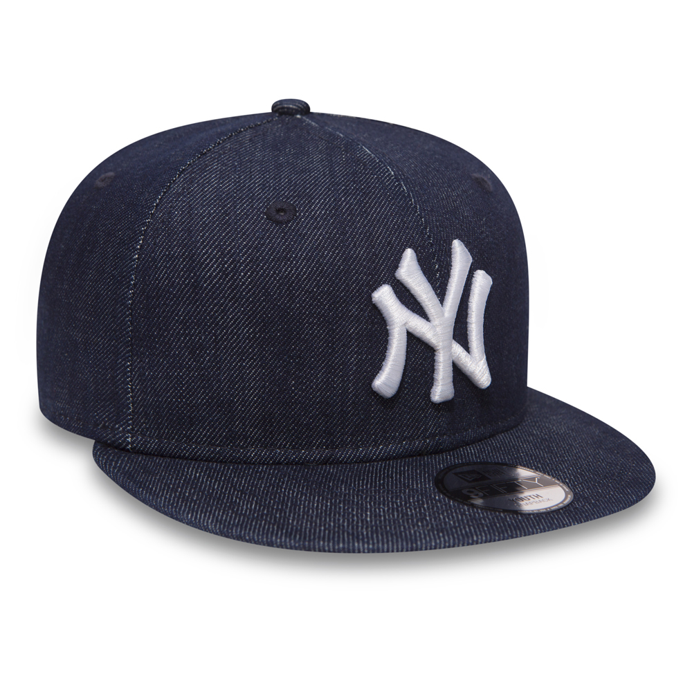 NY Yankees Essential Denim 9FIFTY Blue Snapback bambino