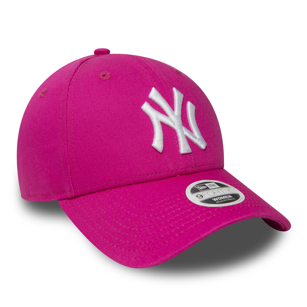 Cappellino 9FORTY Regolabile New York Yankees Essential rosa