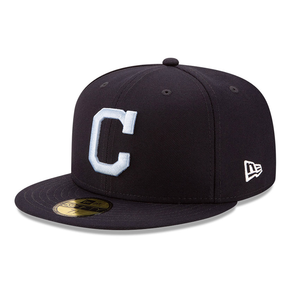 Gorra Cleveland Indians On Field Fathers Day 59FIFTY, azul marino