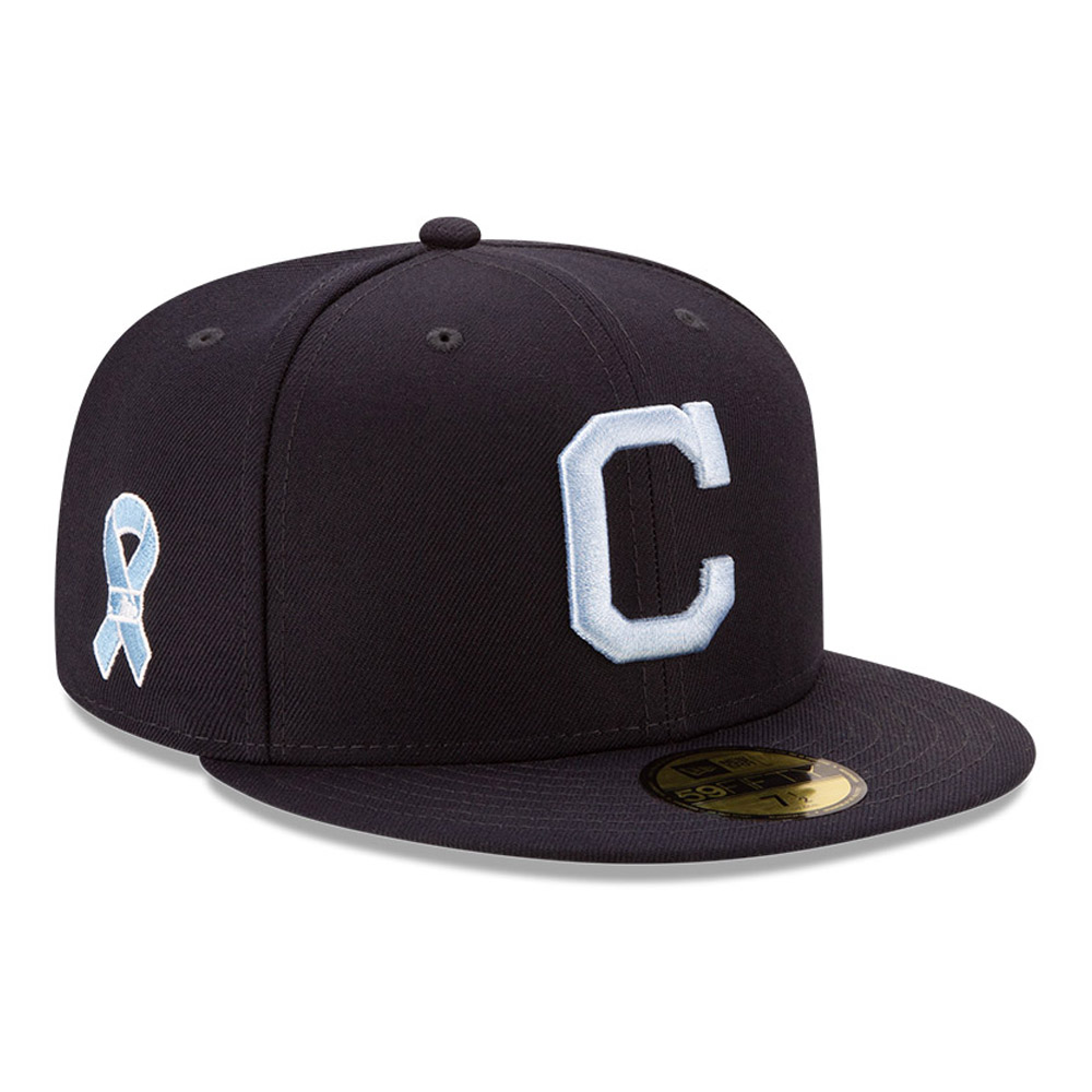 Casquette 59FIFTY On Field Fathers Day des Cleveland Indians bleu marine