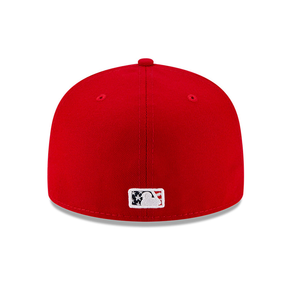 Cappellino 59FIFTY Cincinnati Reds MLB 4 luglio rosso