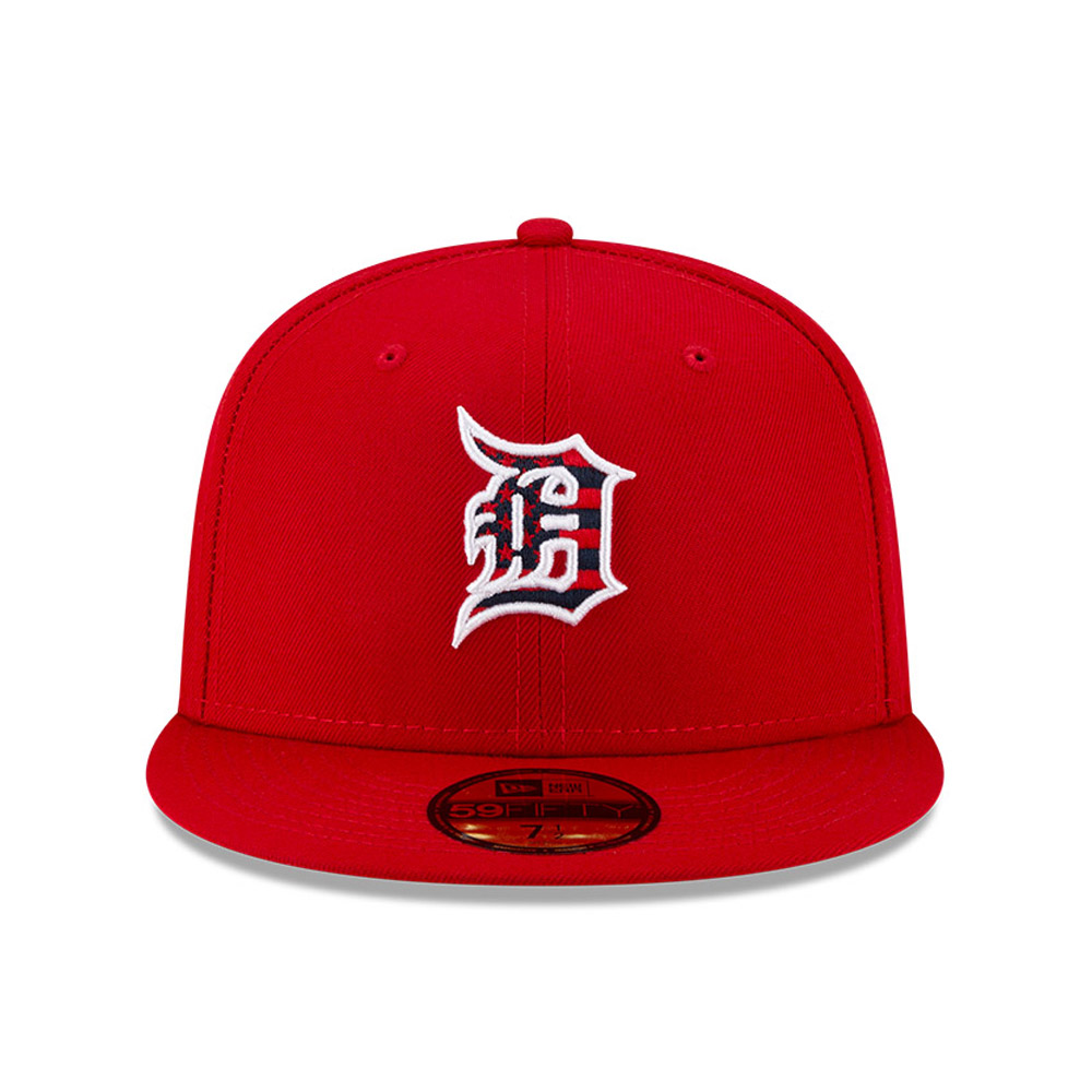 59FIFTY – Detroit Tigers – MLB 4th July – Kappe in Rot