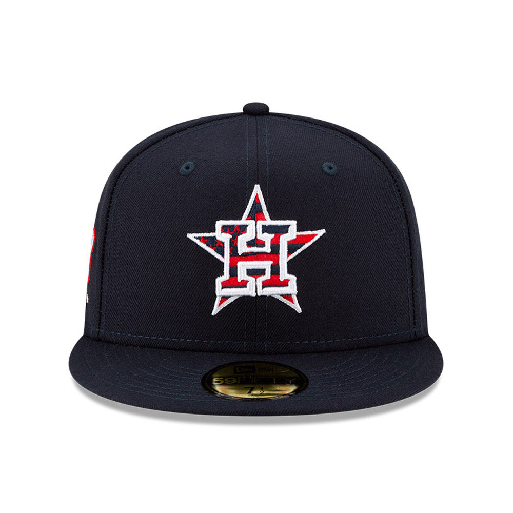 Cappellino 59FIFTY MLB 4th July degli Houston Astros blu navy