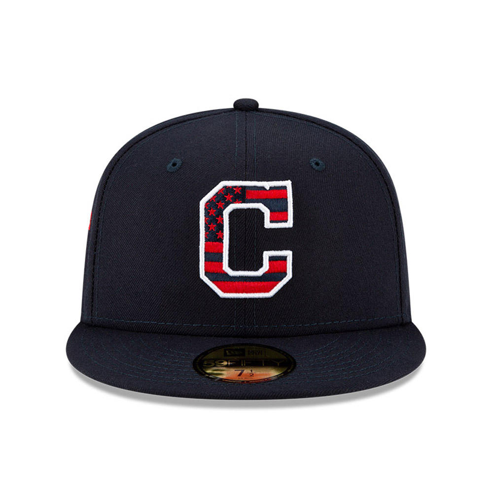 59FIFTY – Cleveland Indians – MLB 4th July – Kappe in Marineblau