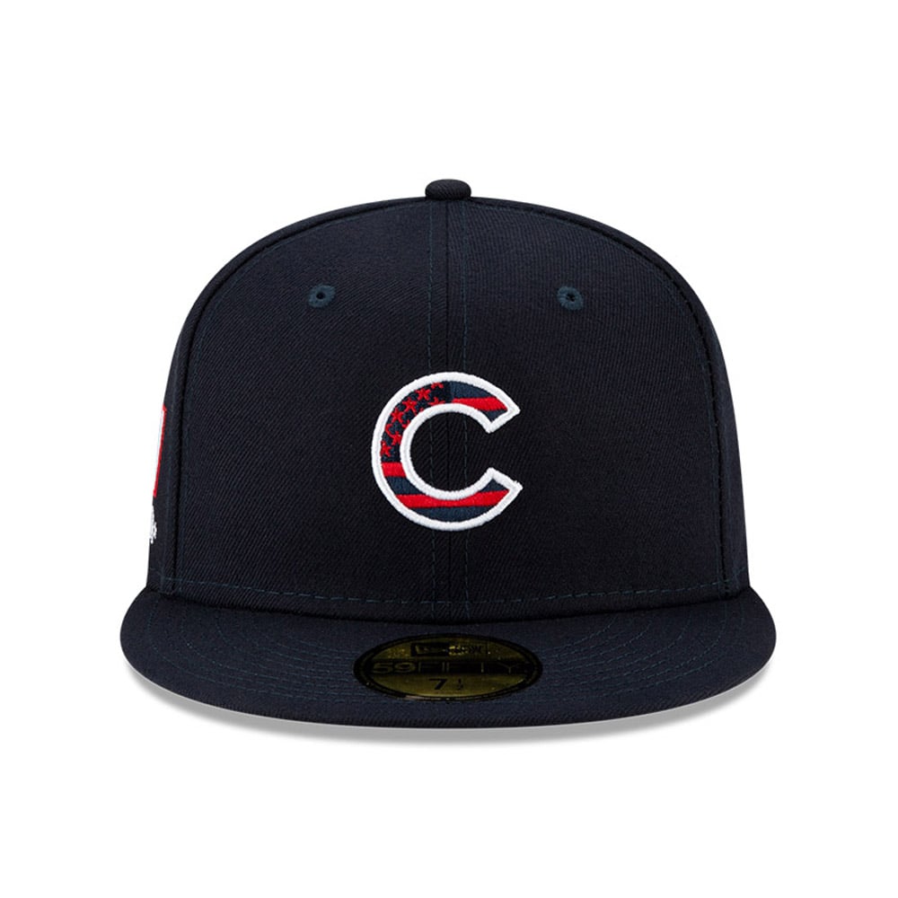 Chicago Cubs MLB 4th July Navy 59FIFTY Cap