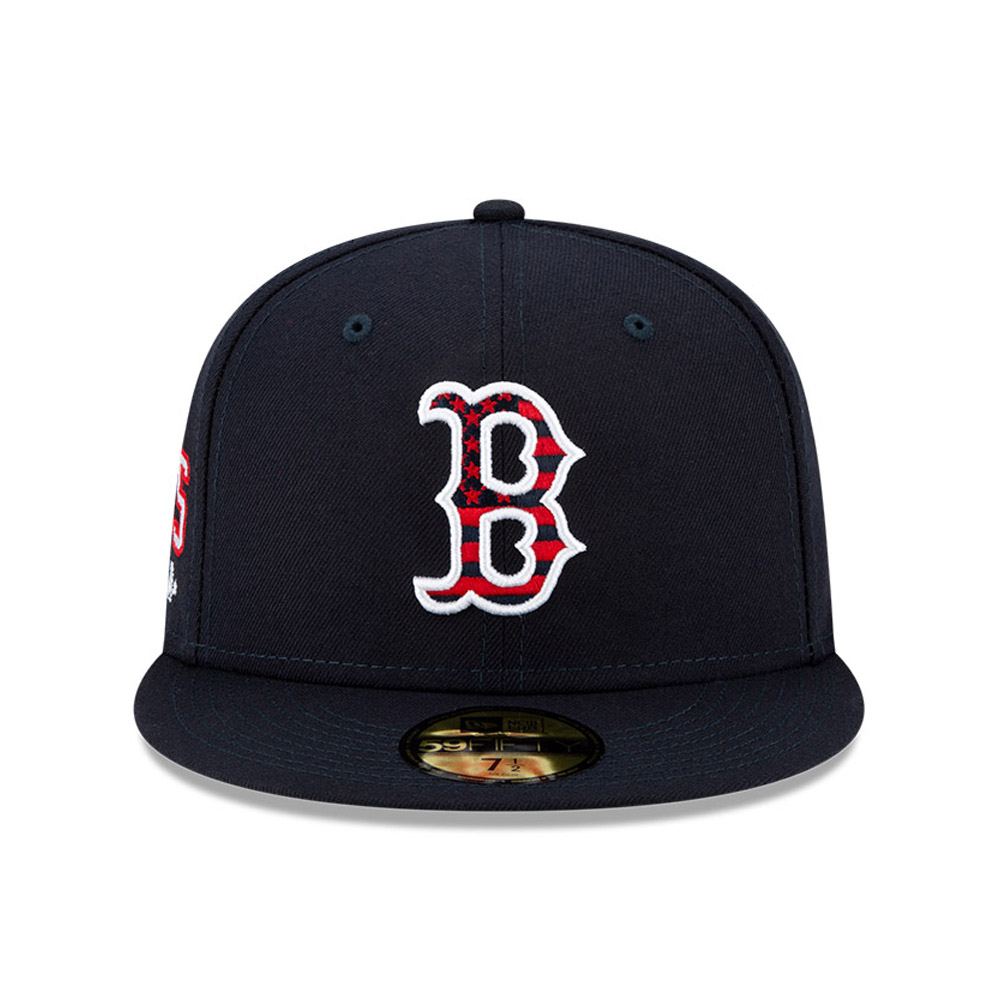 Cappellino 59FIFTY MLB 4th July dei Boston Red Sox blu navy