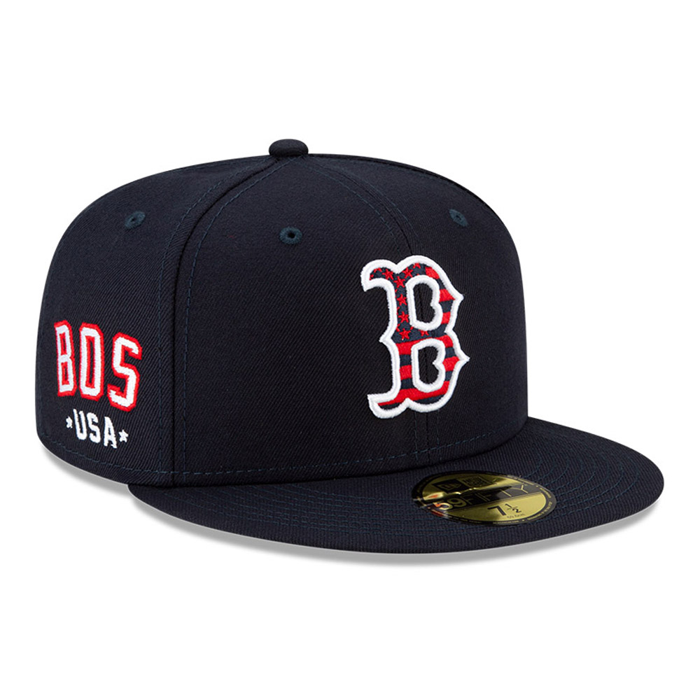 59FIFTY – Boston Red Sox – MLB 4th July – Kappe in Marineblau