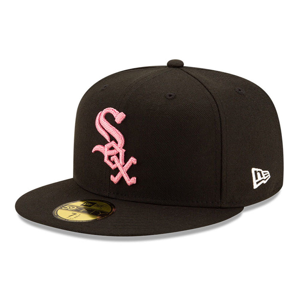 59FIFTY – Chicago White Sox – On Field – Mothers Day – Kappe in Schwarz
