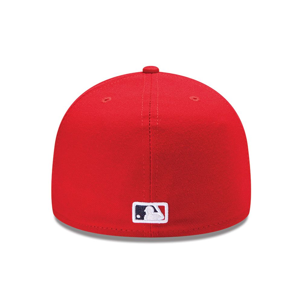 59FIFTY – LA Angels – Authentic On-Field Game – Kappe in Rot