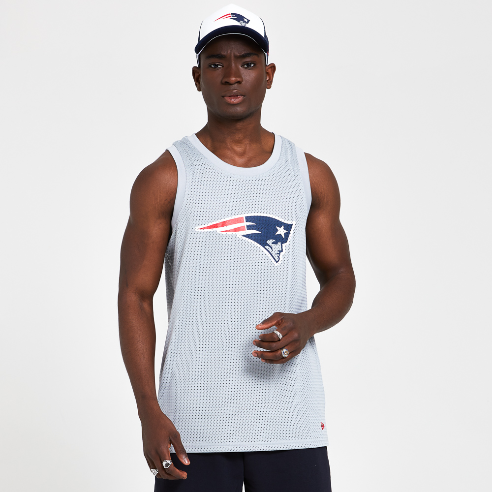 New England Patriots Graphic Grey Vest