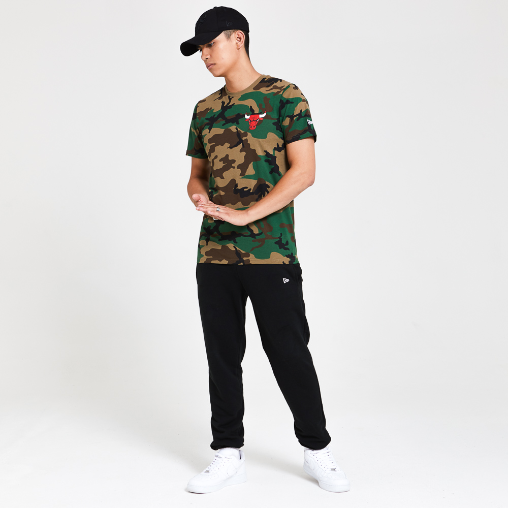 Chicago Bulls – T-Shirt mit Camouflage-Muster