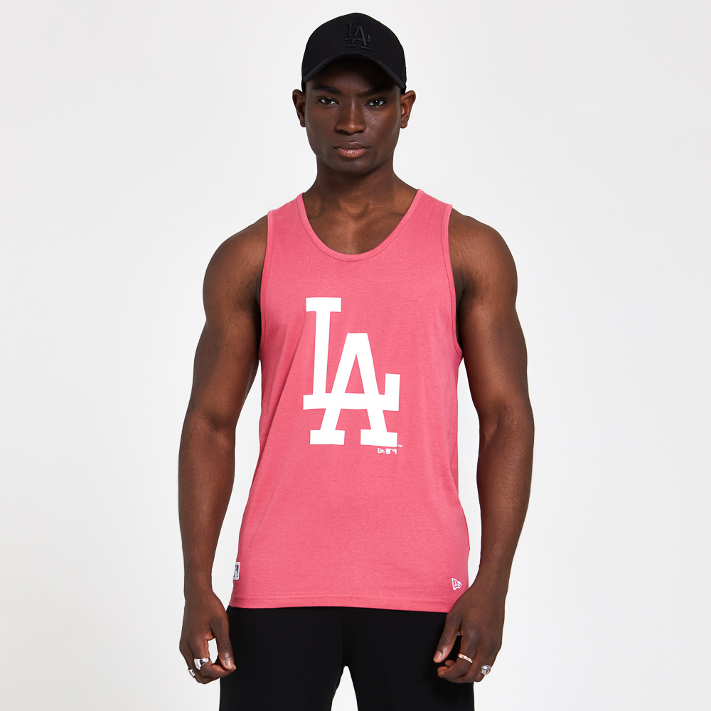 Camiseta de tirantes Los Angeles Dodgers Seasonal Team, rosa