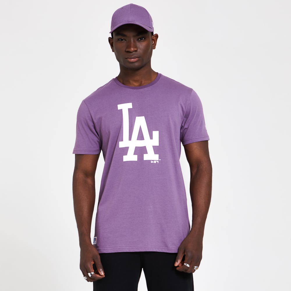 Los Angeles Dodgers – Saisonales Team-T-Shirt in Lila