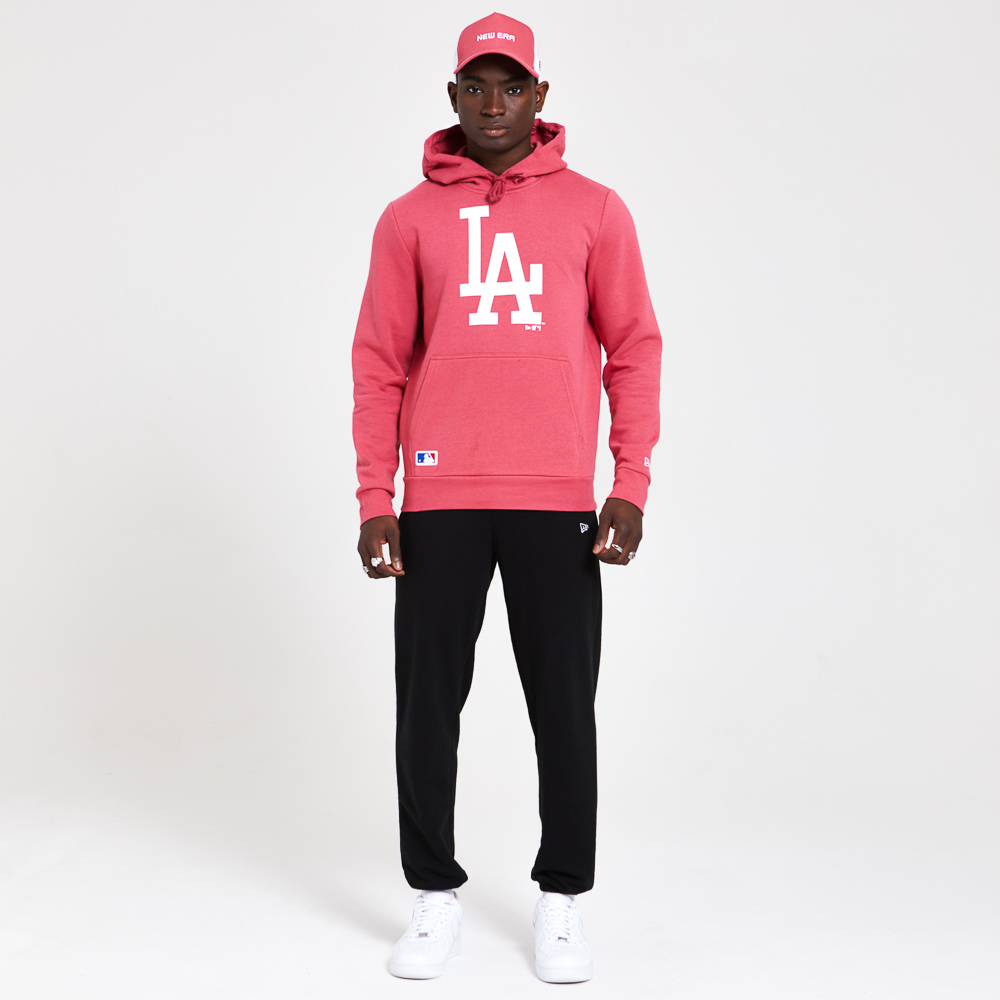 Los Angeles Dodgers – Saison-Hoodie mit Team-Logo in Pink