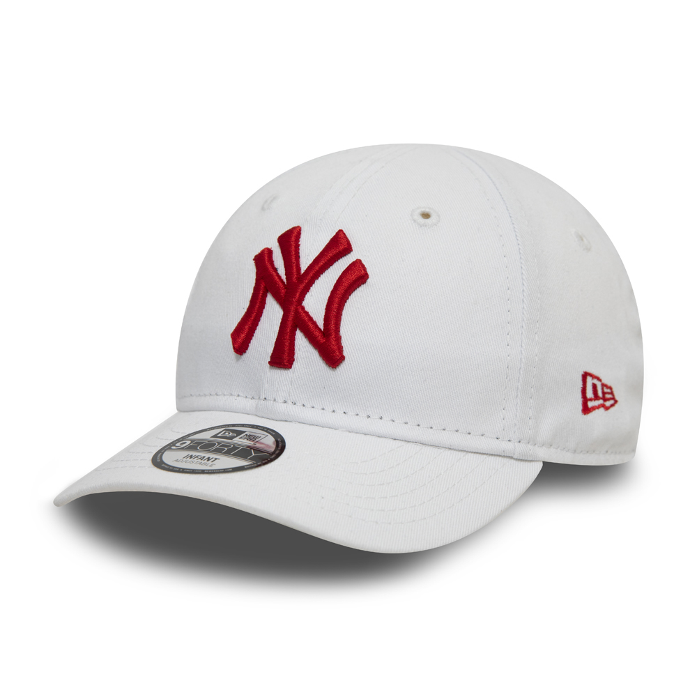 Cappellino New York Yankees Essential 9FORTY bianco neonato