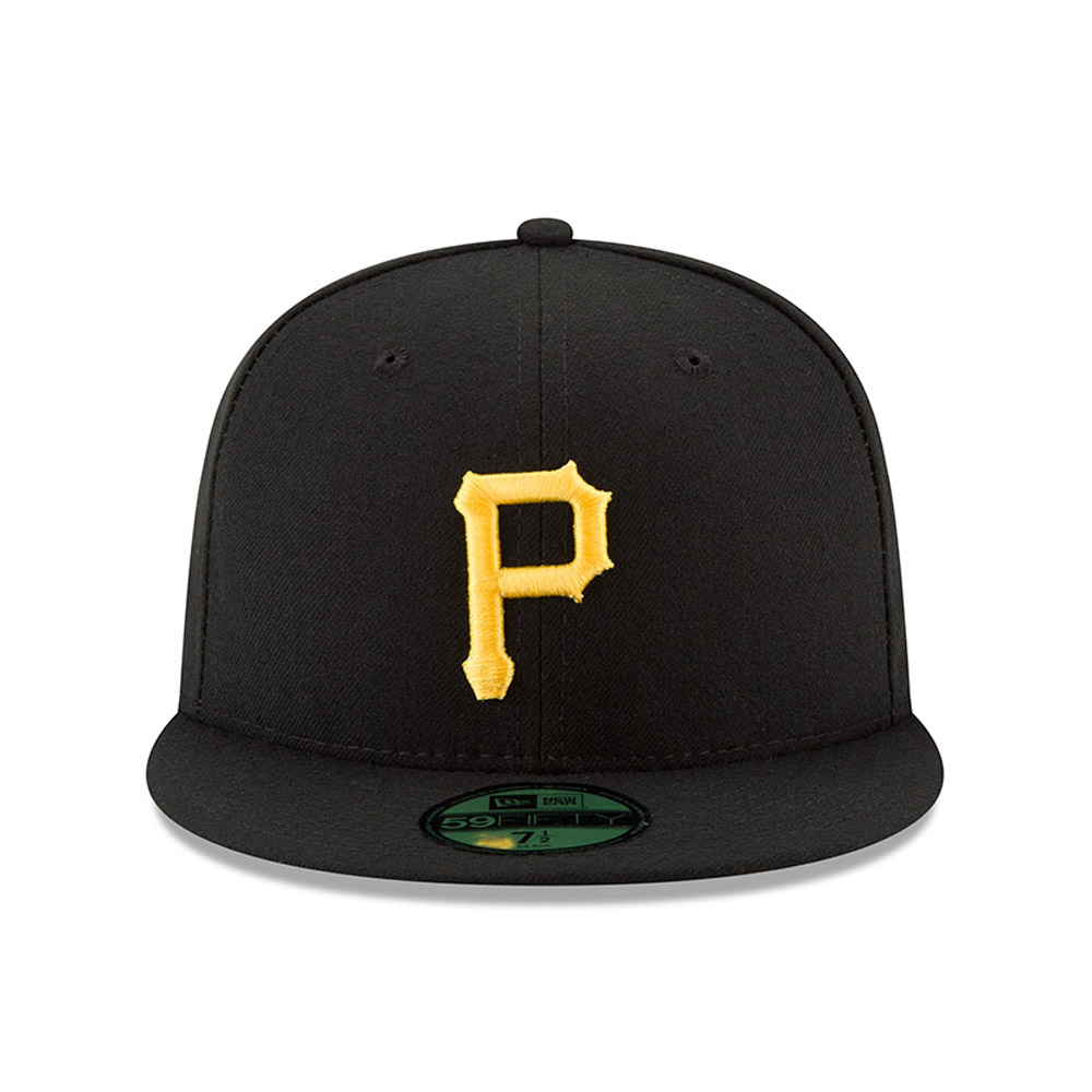 Pittsburgh Pirates – On Field Game 59FIFTY-Kappe in Schwarz