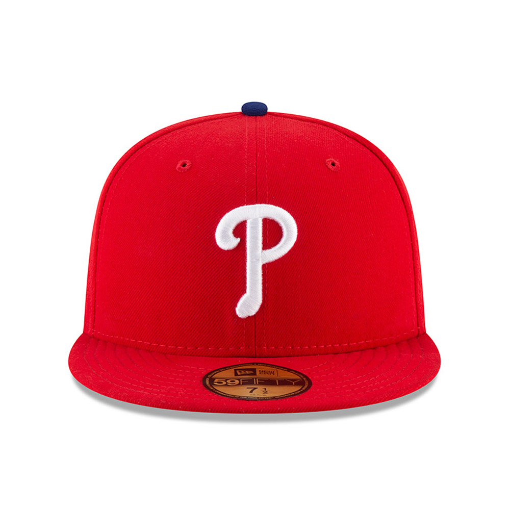 Philadelphia Phillies en juego de campo rojo 59FIFTY Cap
