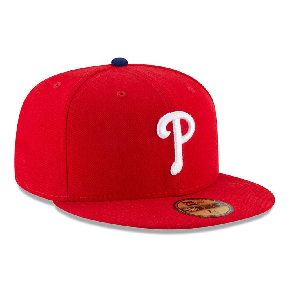 Philadelphia Phillies en juego de campo rojo 59FIFTY Cap