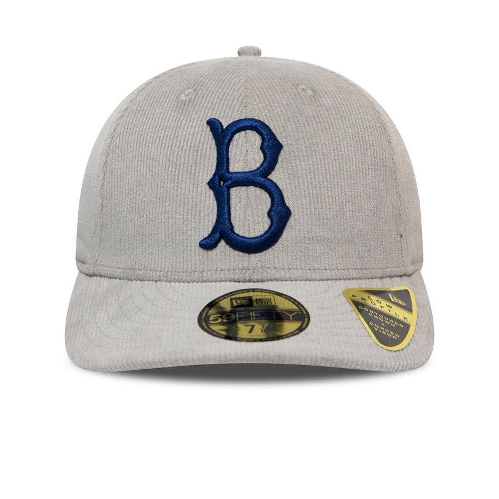 Brooklyn Dodgers Cooperstown Grey Low Profile 59FIFTY Casquette