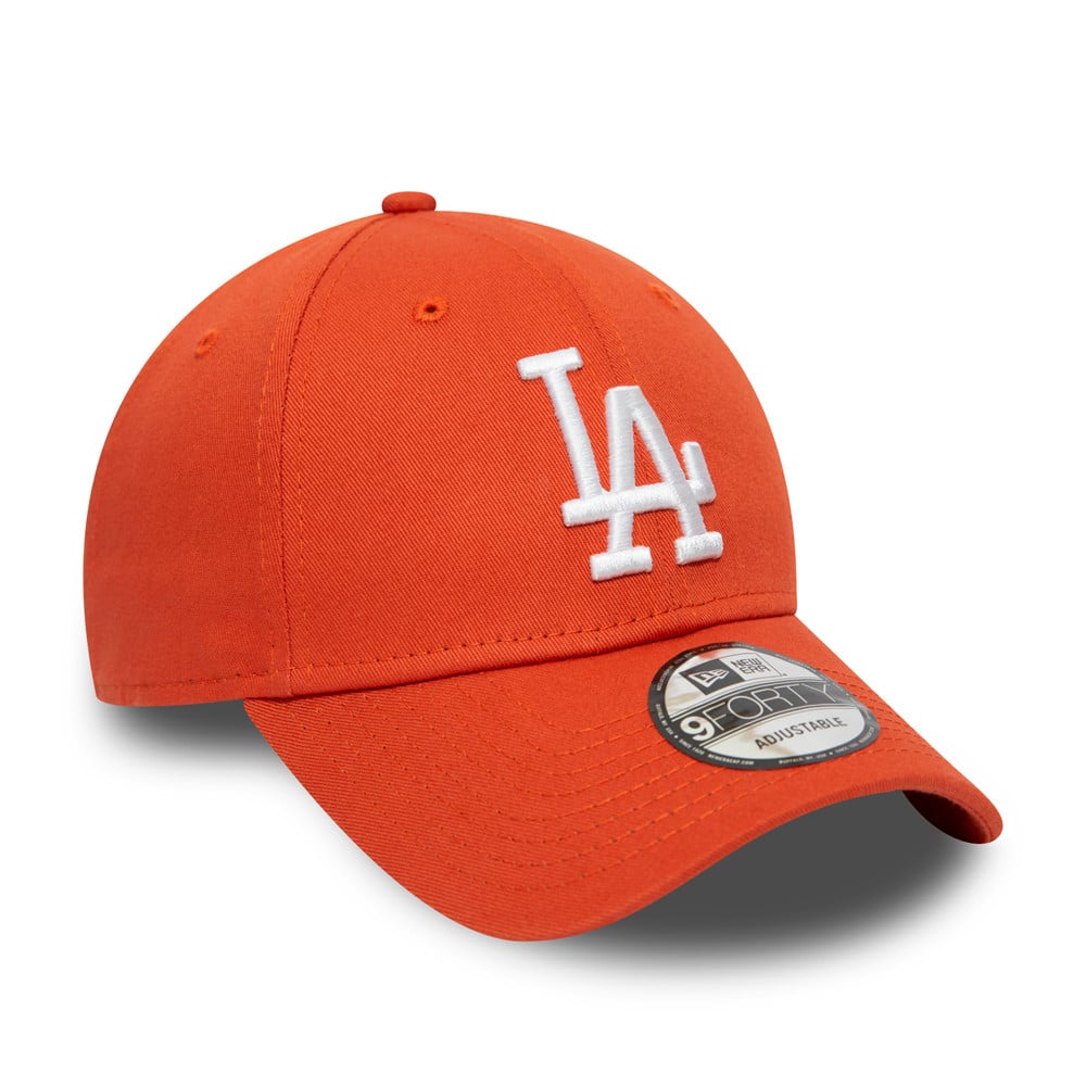 Casquette 9FORTY League Essential des Dodgers de Los Angeles, orange