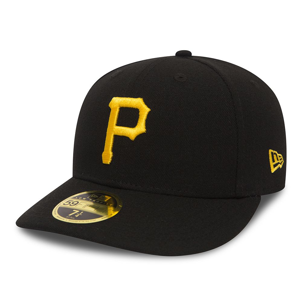 Pittsburgh Pirates 59FIFTY nero con profilo basso