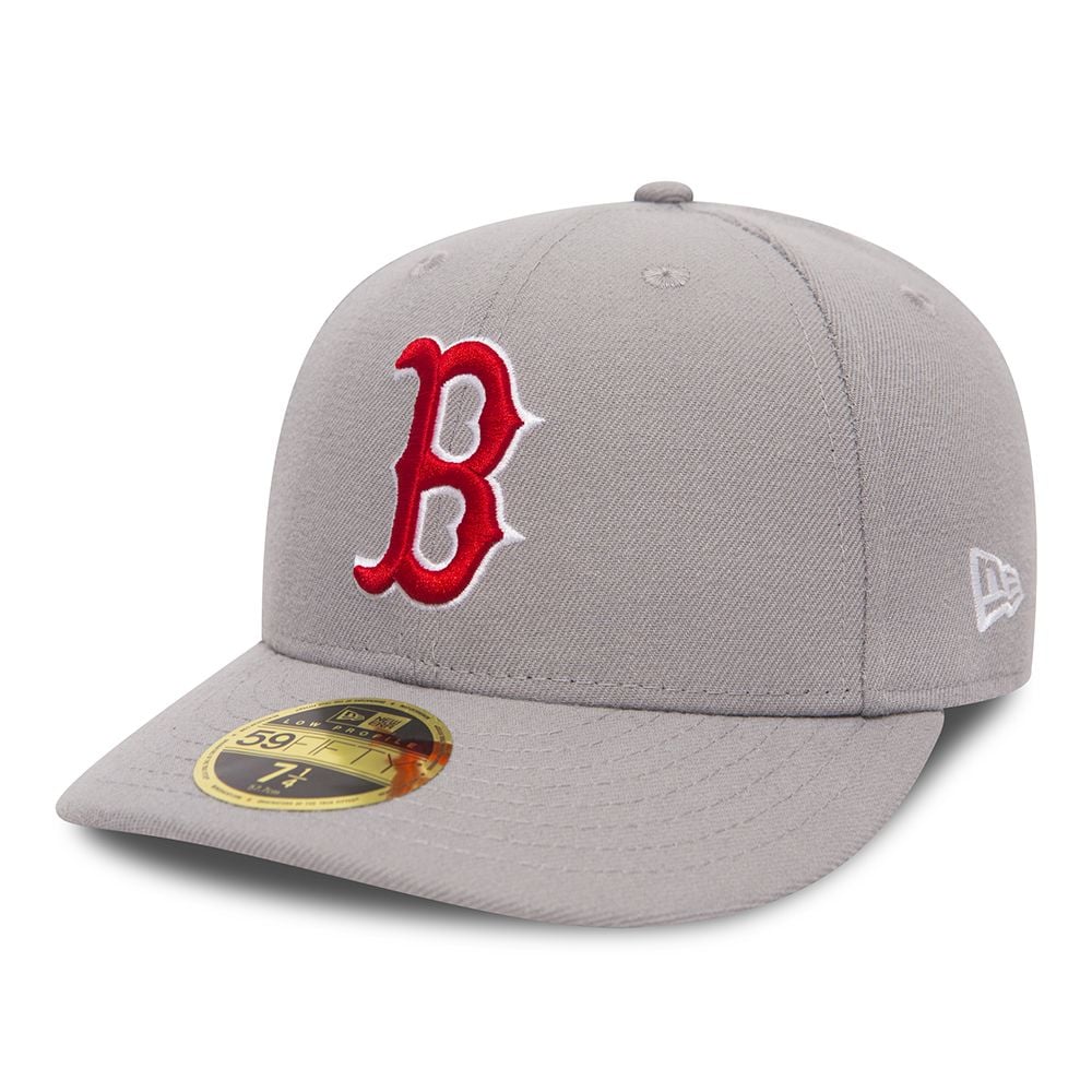 Boston Red Sox 59FIFTY grigio con profilo basso