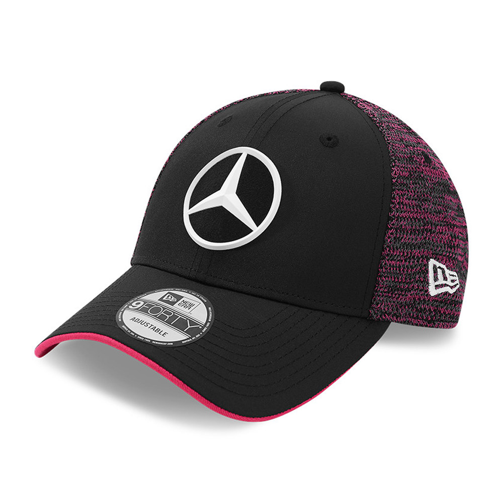 Cappellino 9FORTY Mercedes E-Sports 9FORTY nero tono su tono