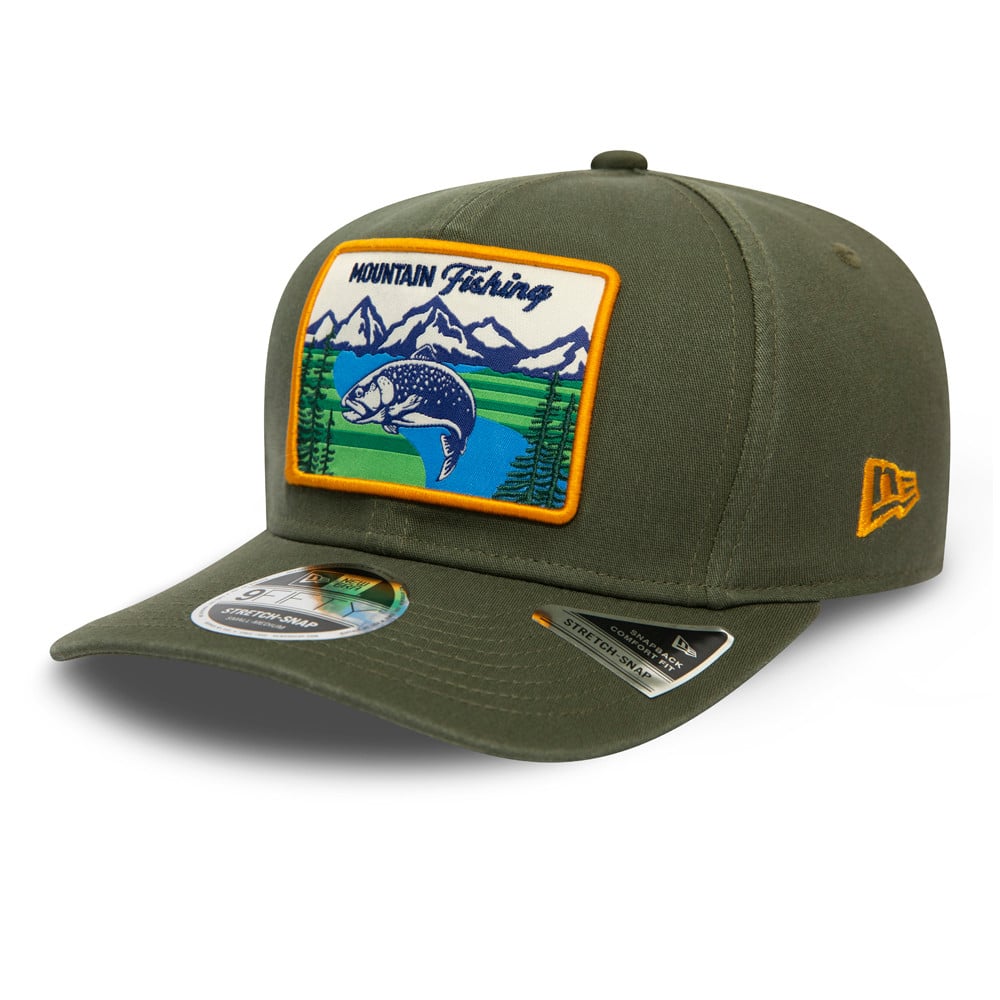 Cappellino 9FIFTY Stretch Snap New Era Outdoors verde