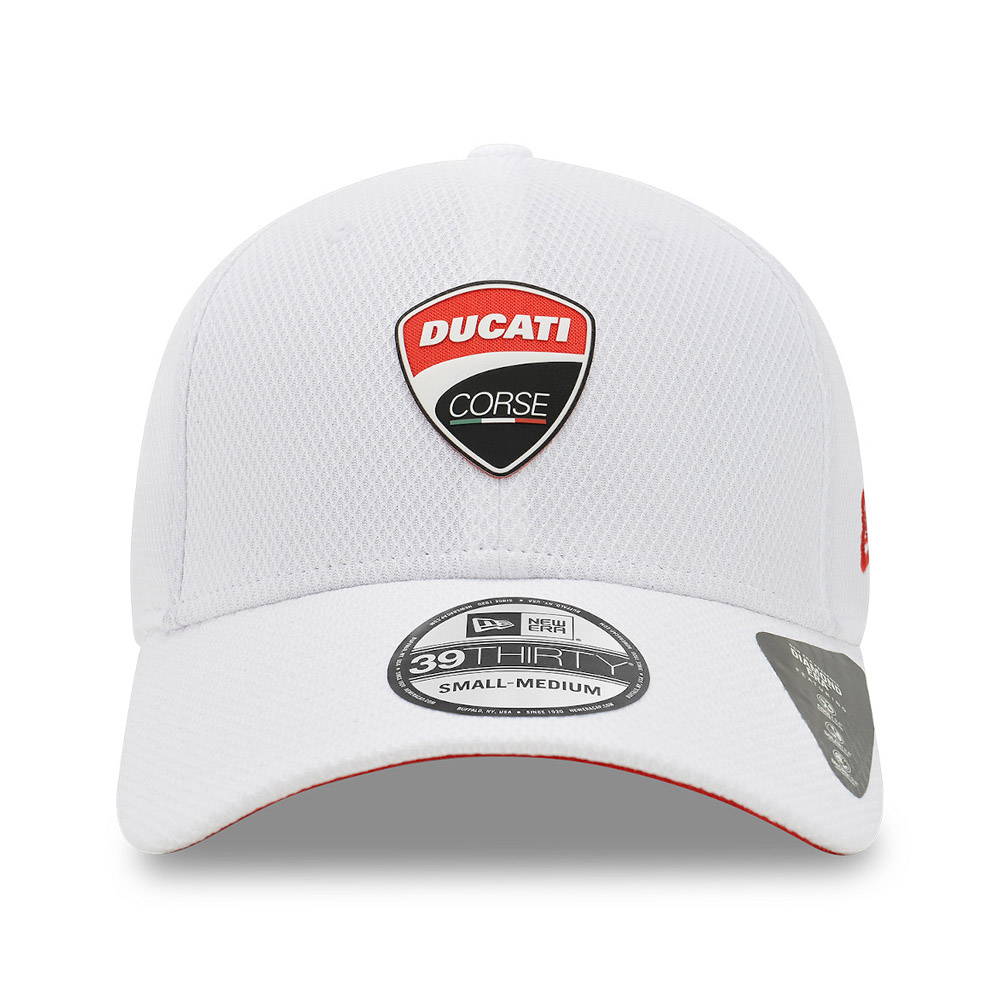 Gorra Ducati Motor Logo 39THIRTY, blanco