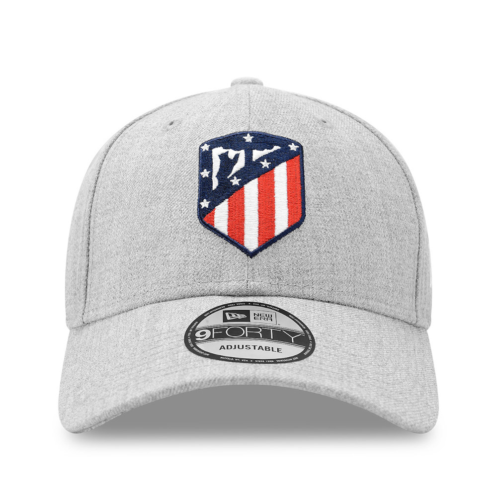 Gorra Atletico Madrid 9FORTY, gris heather