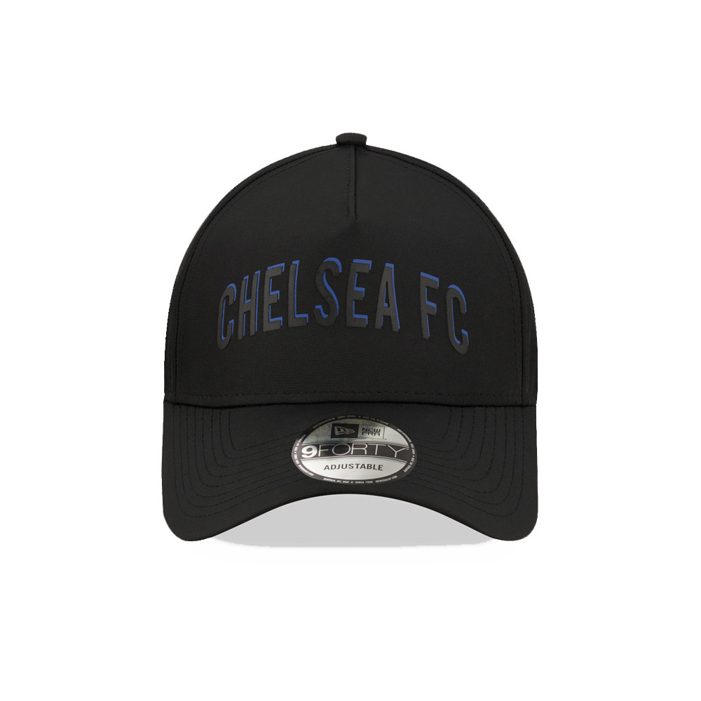 Chelsea FC Wortmarke Schwarz 9FORTY Cap