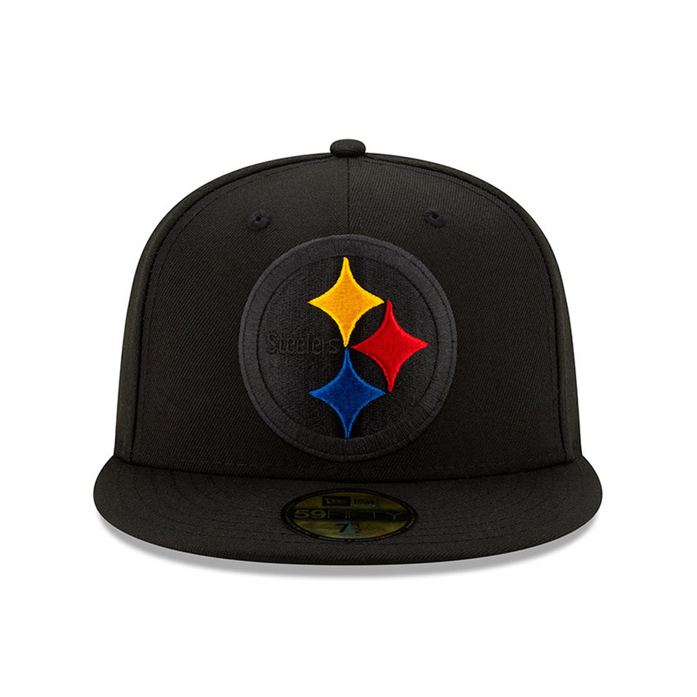 Pittsburgh Steelers Elements 2.0 Schwarz 59FIFTY Cap
