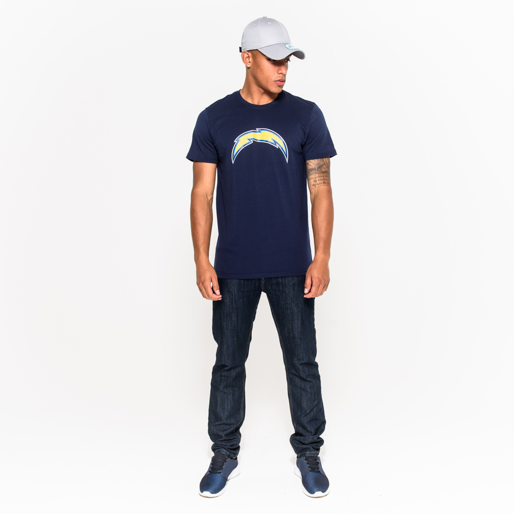 T-shirt Los Angeles Chargers Team Logo blu navy