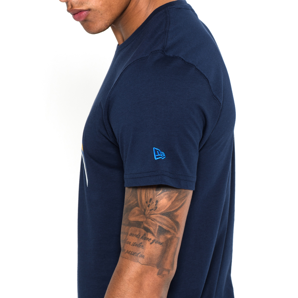 Los Angeles Chargers Team Logo Navy Tee
