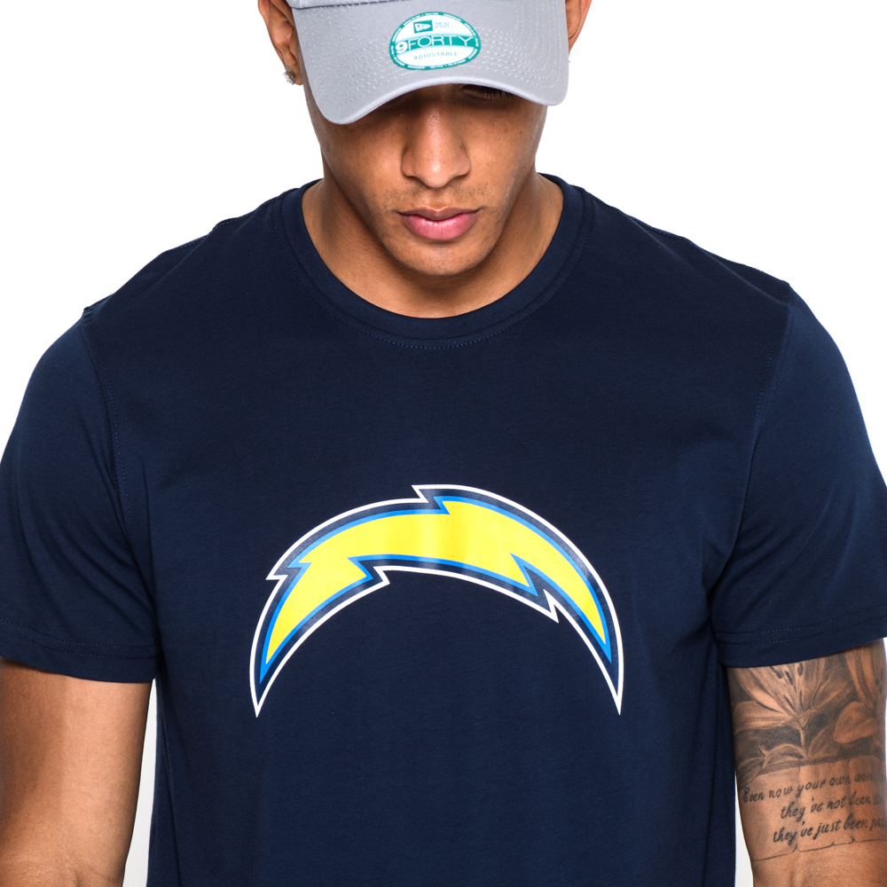 Los Angeles Chargers Team Logo Navy Tee