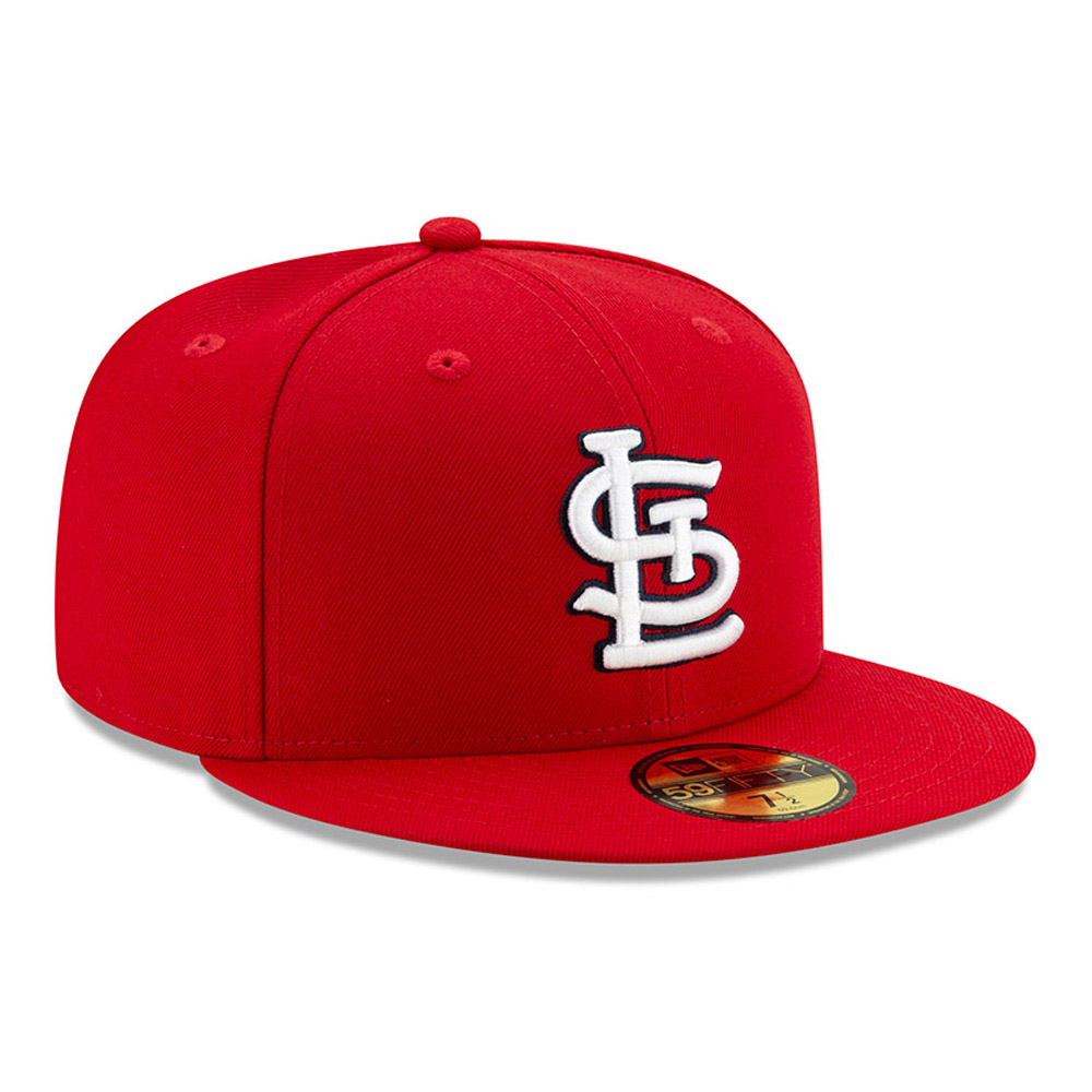 St Louis Cardinals On Field Red 59FIFTY Cap
