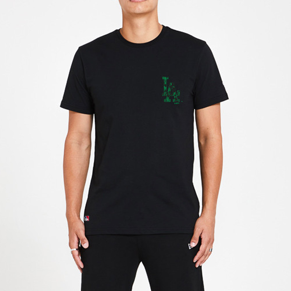 LA Dodgers – T-Shirt in Schwarz mit Print