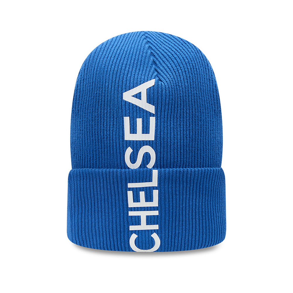 FC Chelsea – Beanie in Blau mit Schriftzug