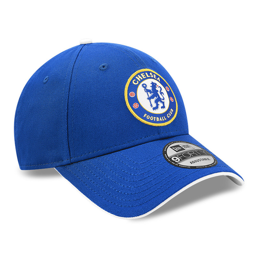 Chelsea FC Crest Blue 9FORTY Casquette