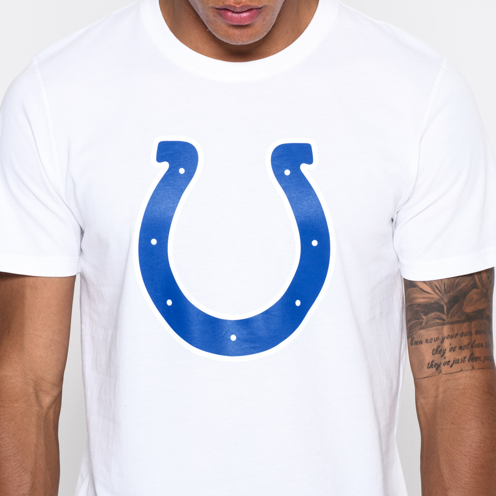 Indianapolis Colts Team Logo White T-Shirt