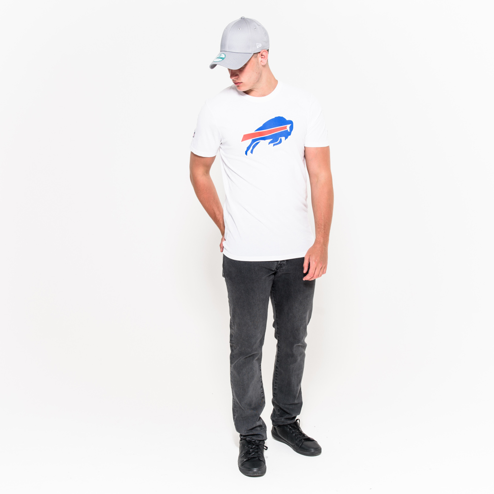 Buffalo Bills NFL Team Logo White T-Shirt