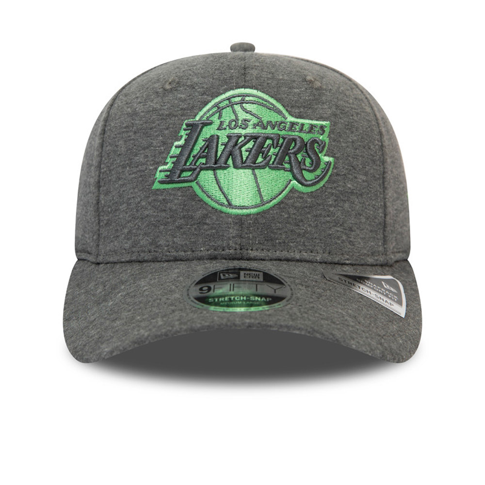 Gorra Los Angeles Lakers Jersey Stretch Snap 9FIFTY, gris