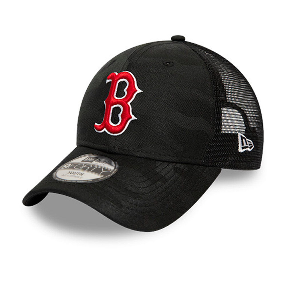 Boston Red Sox Temporada The League Kids Camo Black 9FORTY Cap