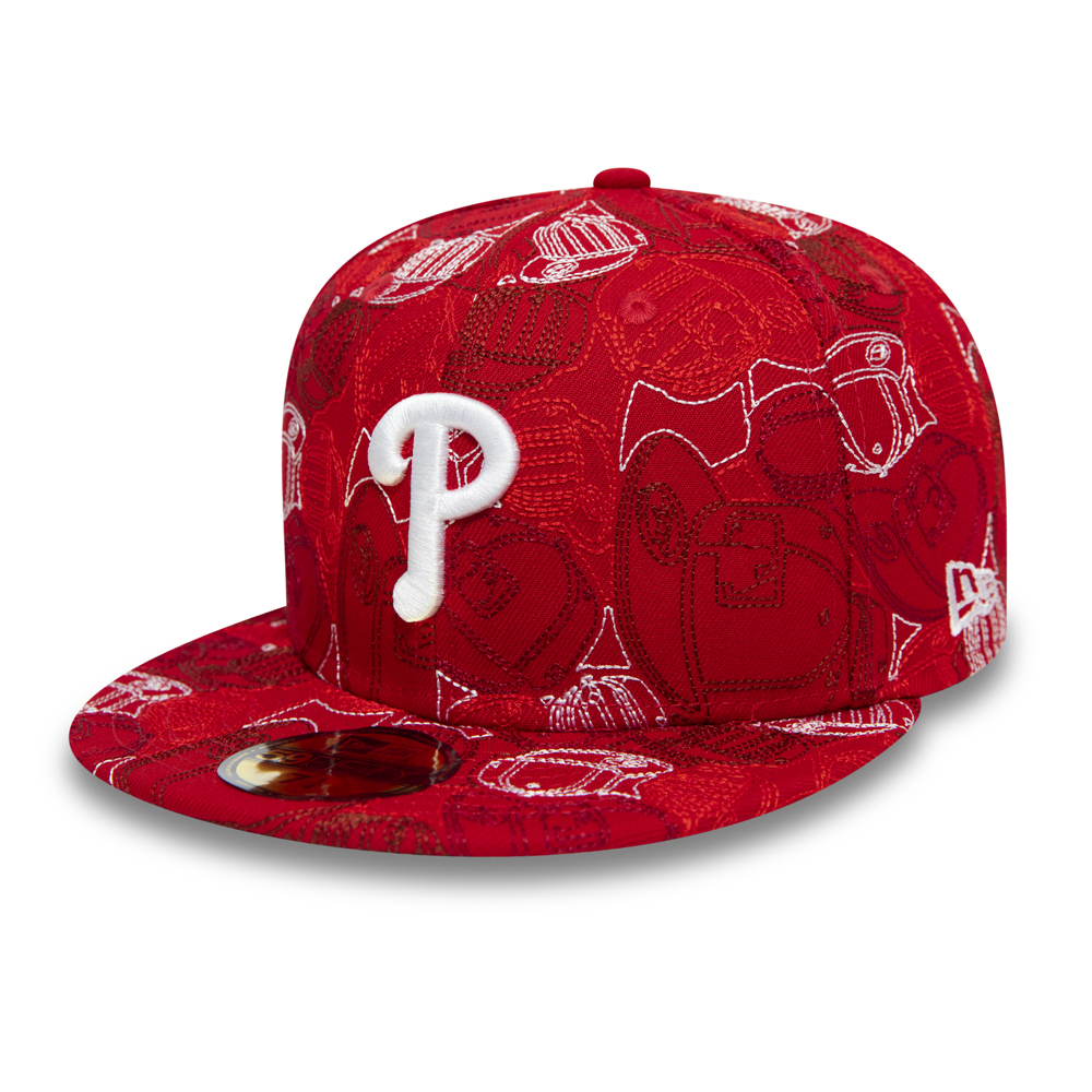 Cappellino 59FIFTY 100 Year Cap Chaos dei Philadelphia Phillies