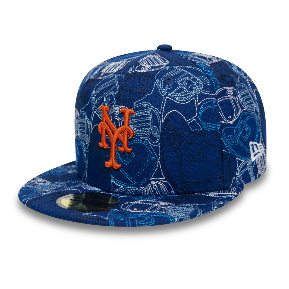 Cappellino 59FIFTY 100 Year Cap Chaos dei New York Mets