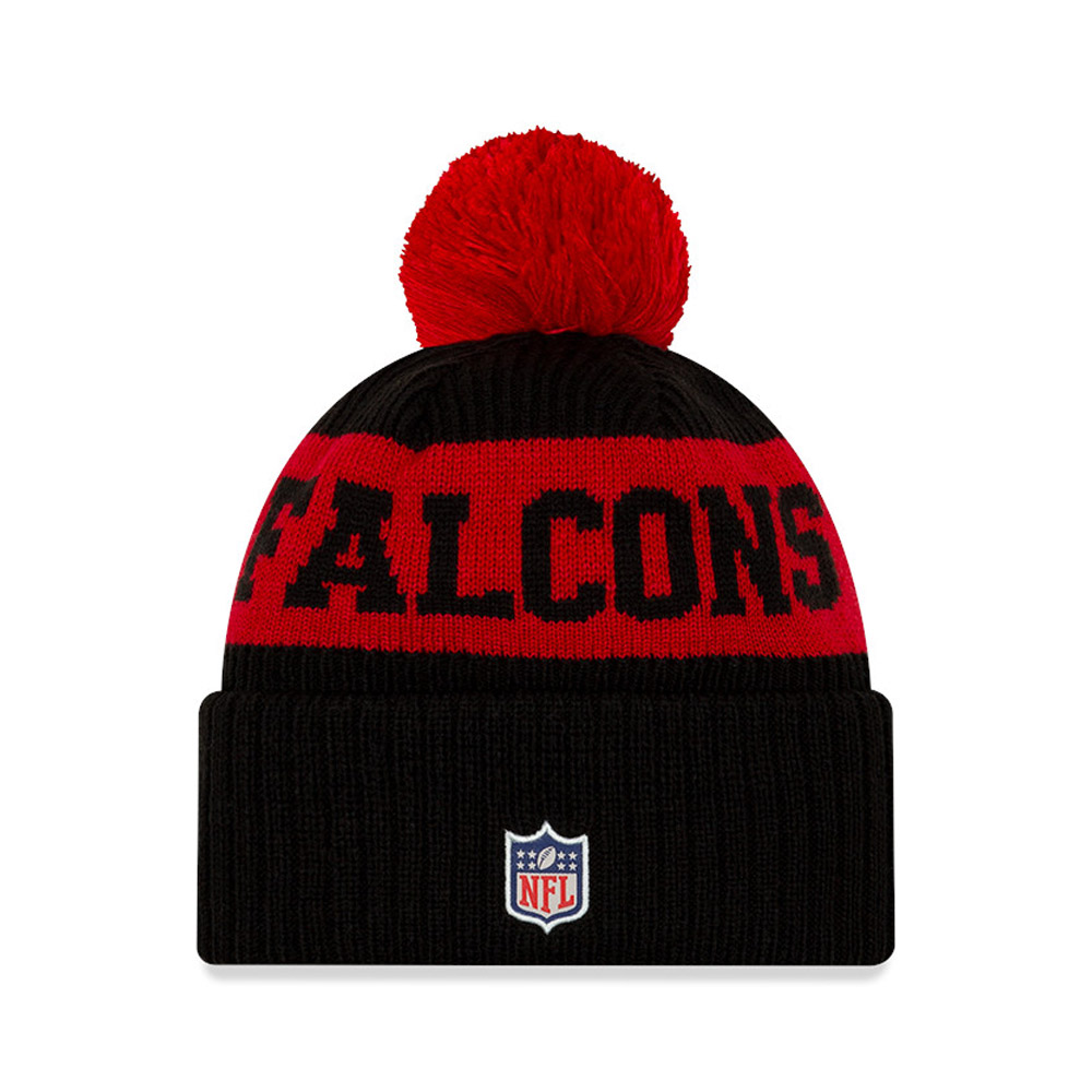 Atlanta Falcons On Field Kids Chapeau de bonnet noir