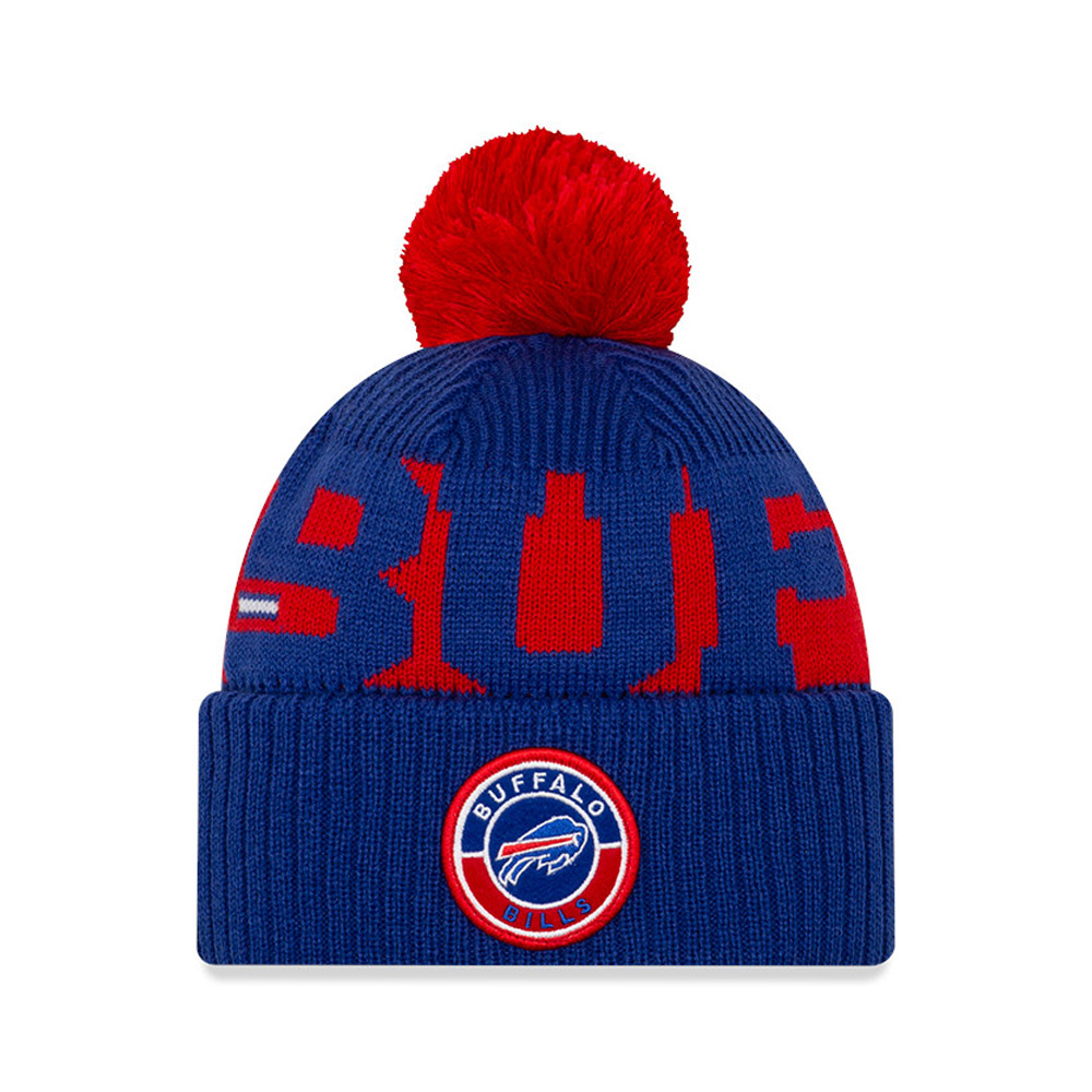 Buffalo Bills On Field Kids Blue Beanie Hat