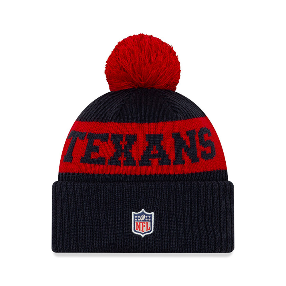 Houston Texans On Field Navy Beanie Hat