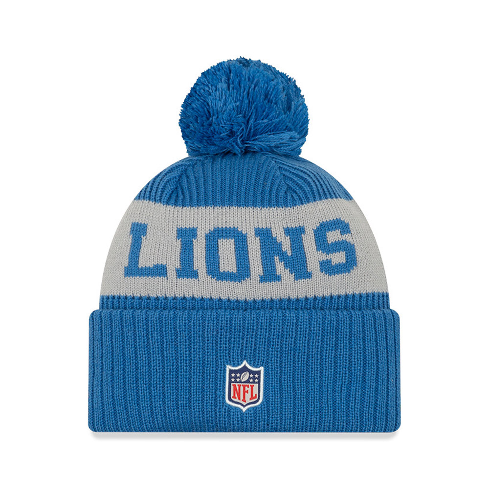 Detroit Lions – On Field – Beanie in Blau