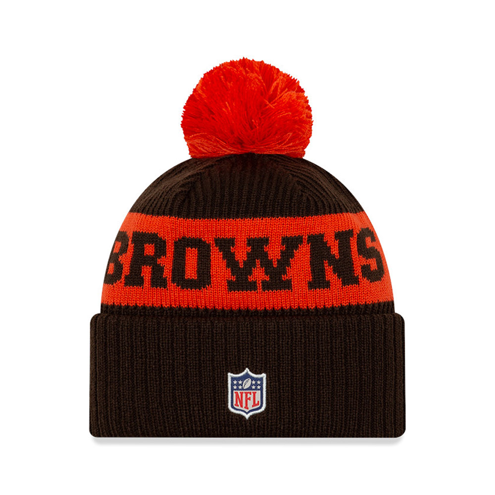 Browns de Cleveland sur le terrain Chapeau de bonnet brun